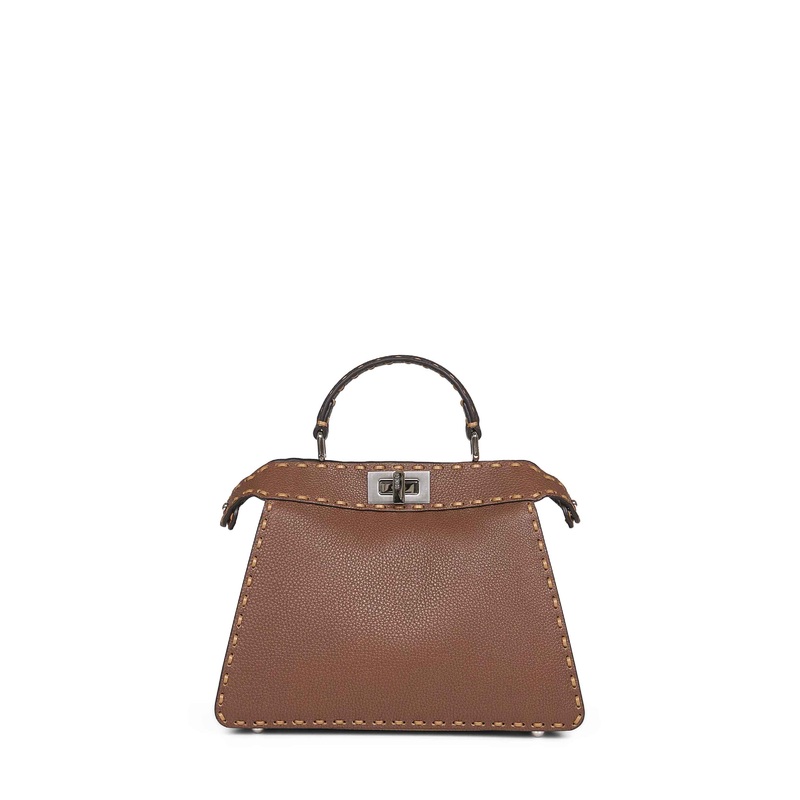 Brown Peekaboo ISeeU Small handbag