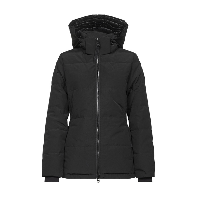 Black Chelsea Black Label hooded parka