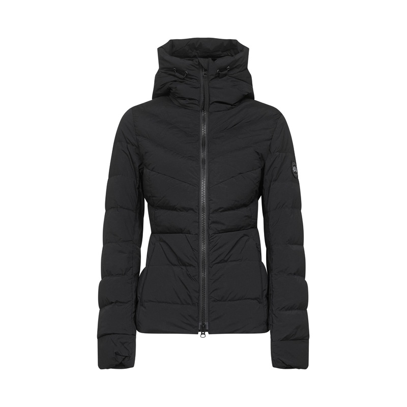 Black Clair Black Label hooded jacket
