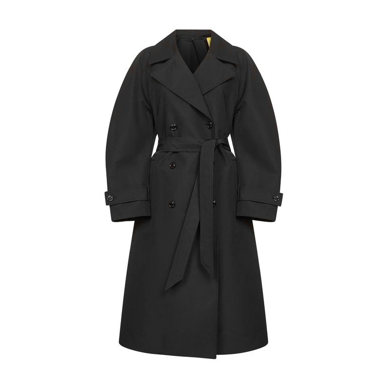 Black Moncler x EE72 by Edward Enninful Zake trench coat