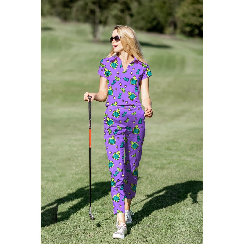 Women’s Golf Polo+Pants Set Shots Polo