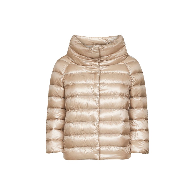 Beige Ultralight Nylon Sofia mini cape