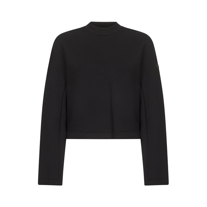 Black Moncler x EE72 by Edward Enninful neoprene sweatshirt