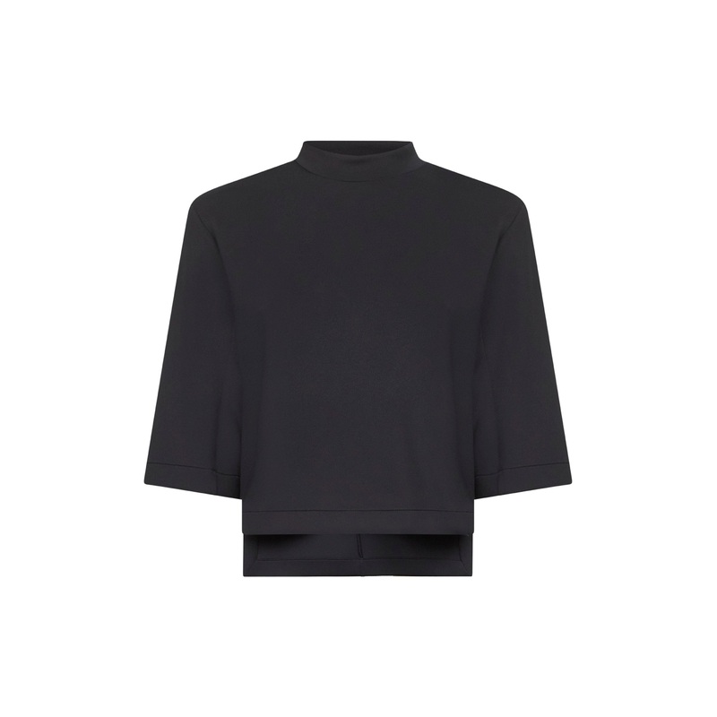 Black Moncler x EE72 by Edward Enninful neoprene T-shirt