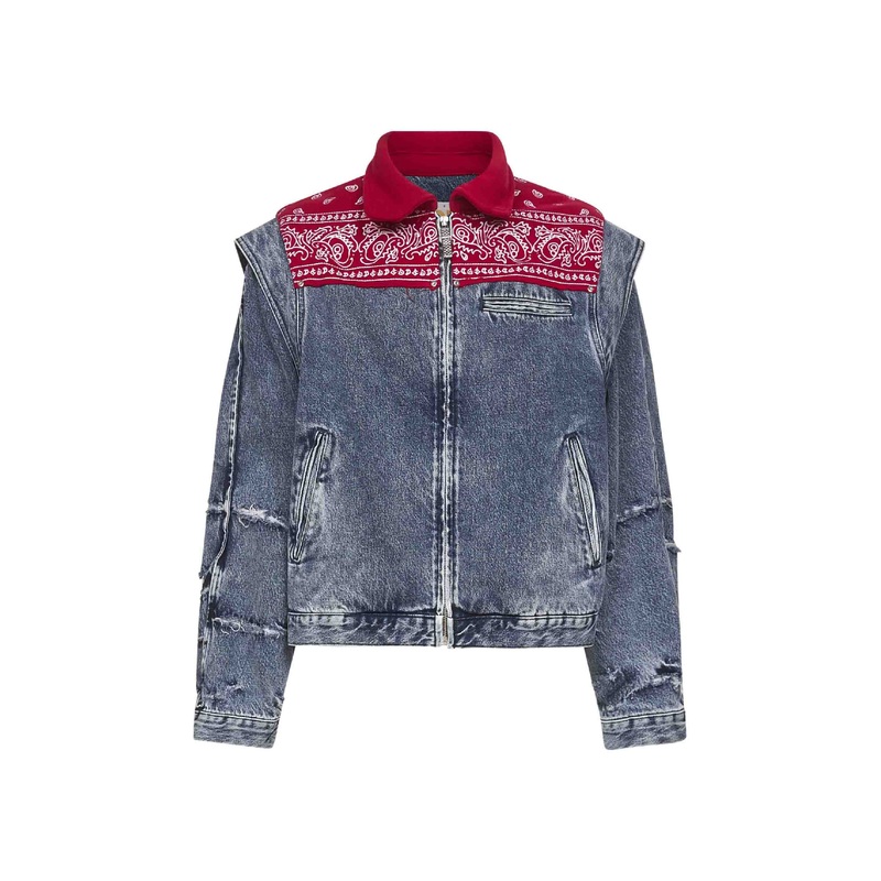 Blue denim Cape jacket|M|L