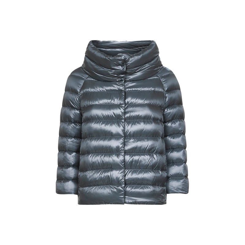 Midnight teal Ultralight Nylon Sofia mini cape