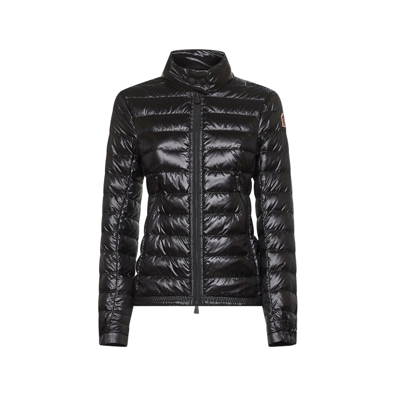 Black Walibi foldable down jacket