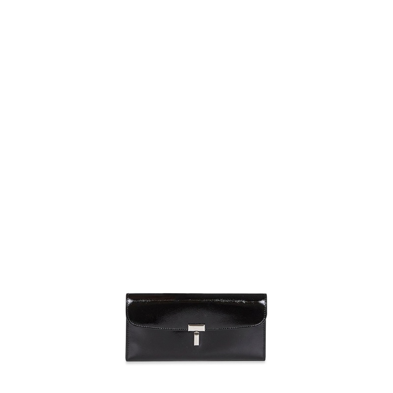 Black T-Lock wallet|PZ