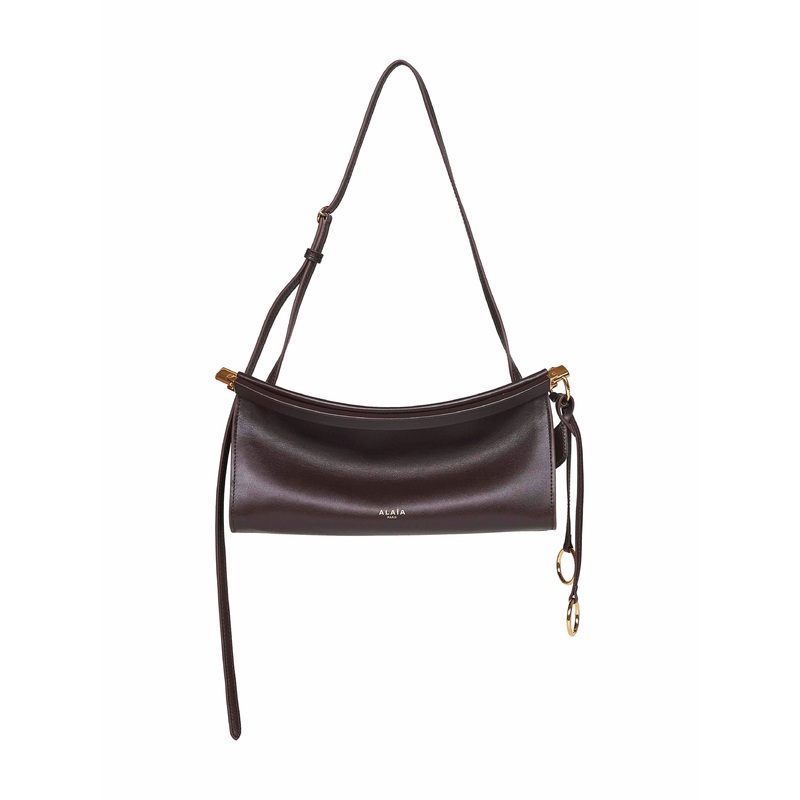Marron fonce Le Click East West small bag