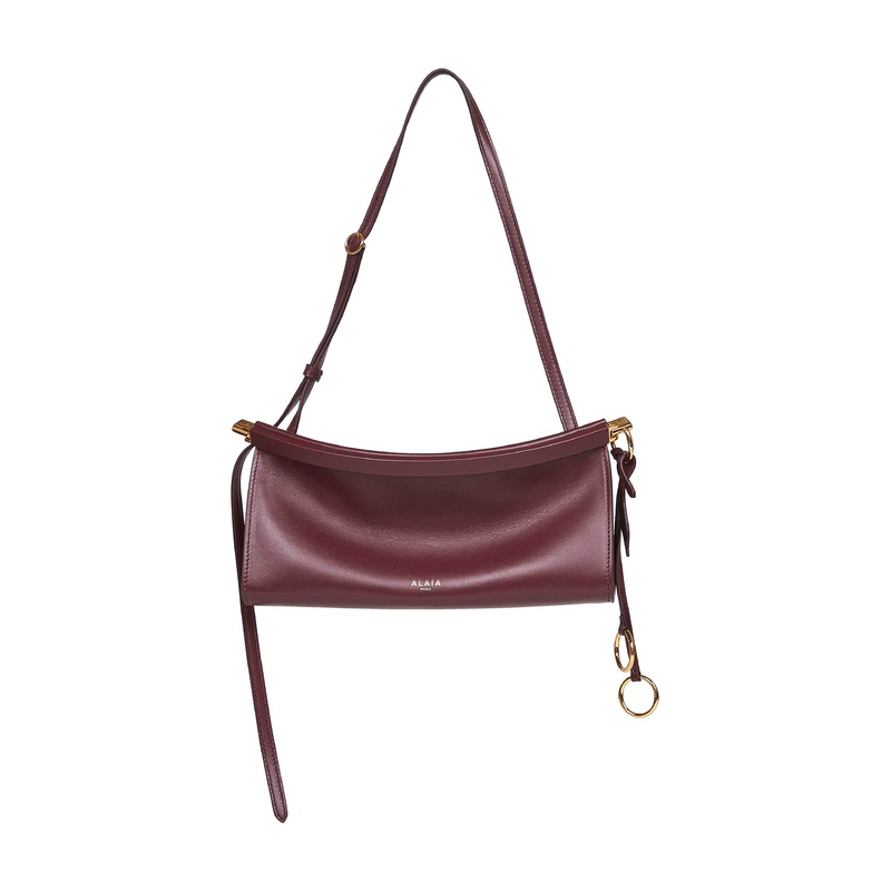Rouge grenat Le Click East West small bag
