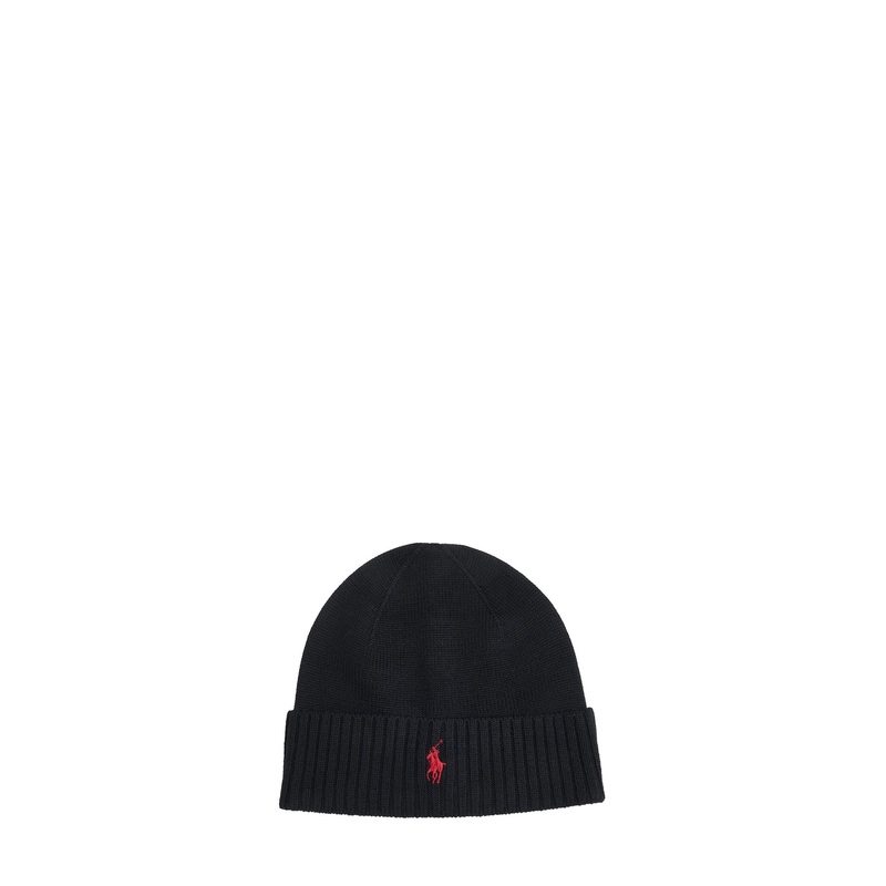 Black hat with red logo|PZ