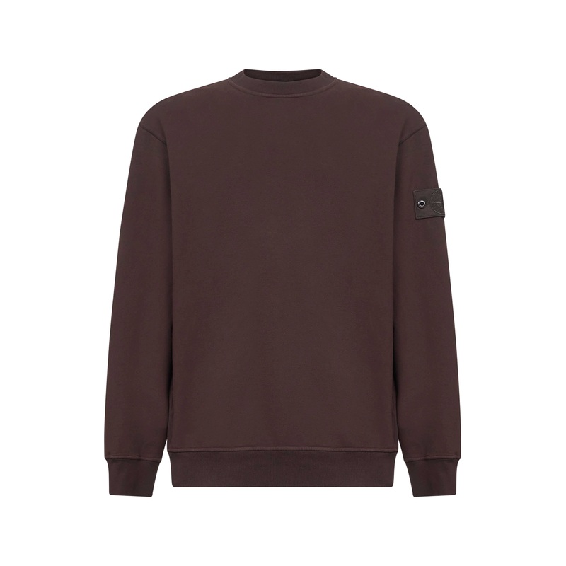 Brown stretch cotton Ghost sweatshirt
