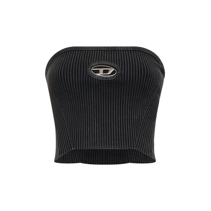 Black M-Clarksvillex-C bandeau top