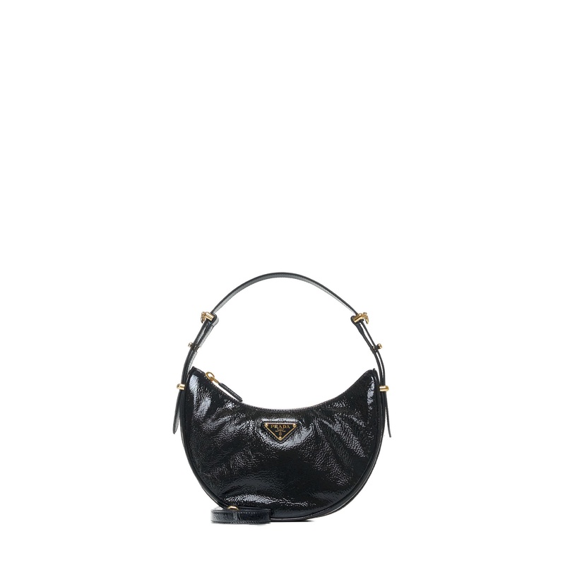 Arque glossy leather bag|PZ