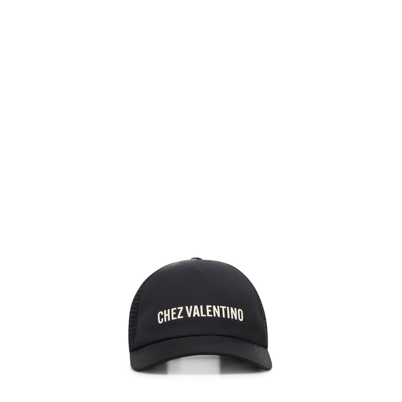 Black Chez Valentino baseball cap