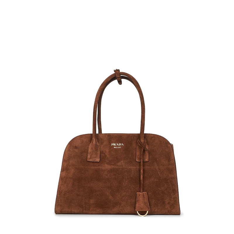 Cocoa brown medium tote bag|PZ