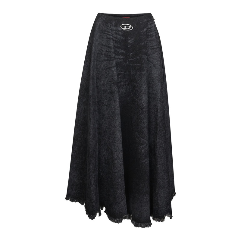Black De-Hannie-Fsh full skirt