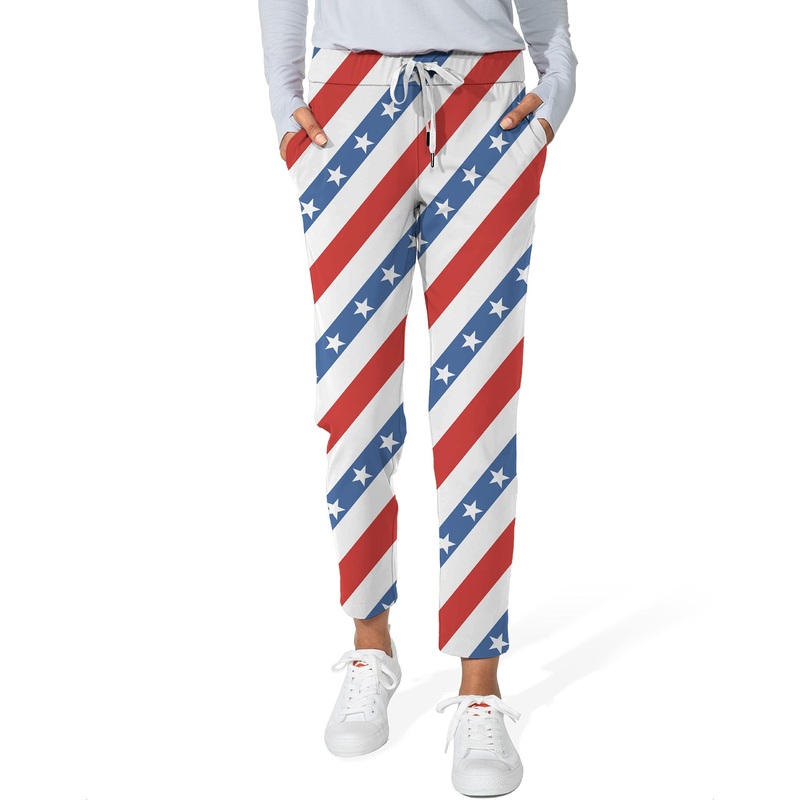 American President Day-Women’s 7/8 Stretch Ankle Golf Pants