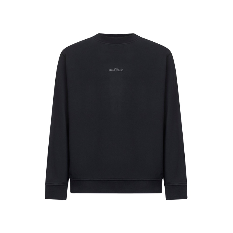 Black cotton Industrial Four print sweatshirt