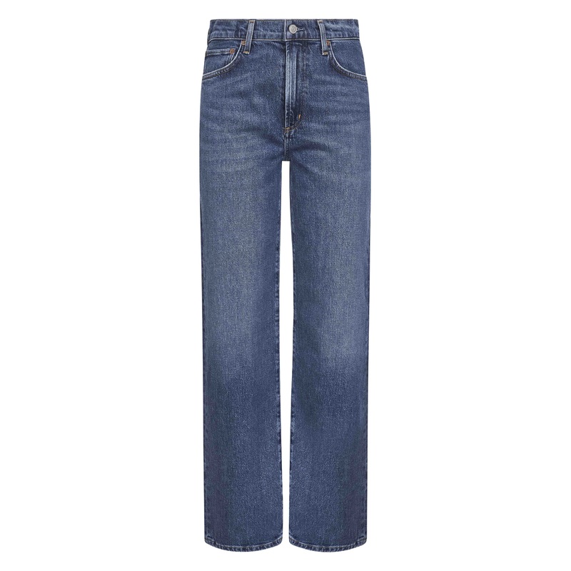 Blue denim Harper Straight jeans