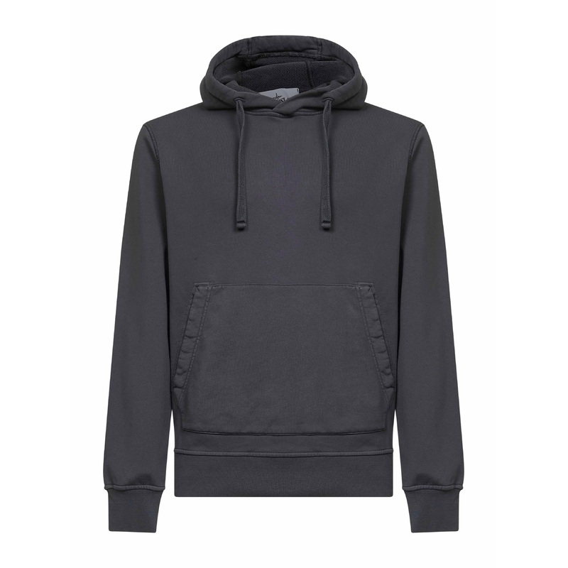Grey organic cotton hoodie|S|M|L