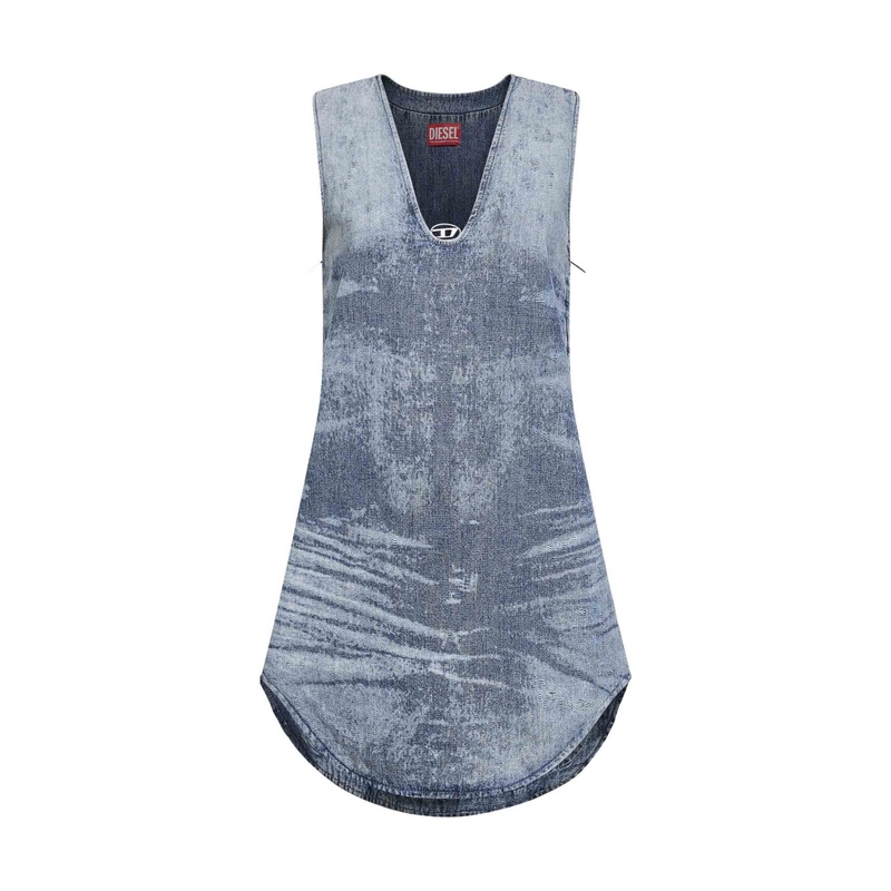 Light blue De-Laris-Dress-Fsh mini dress