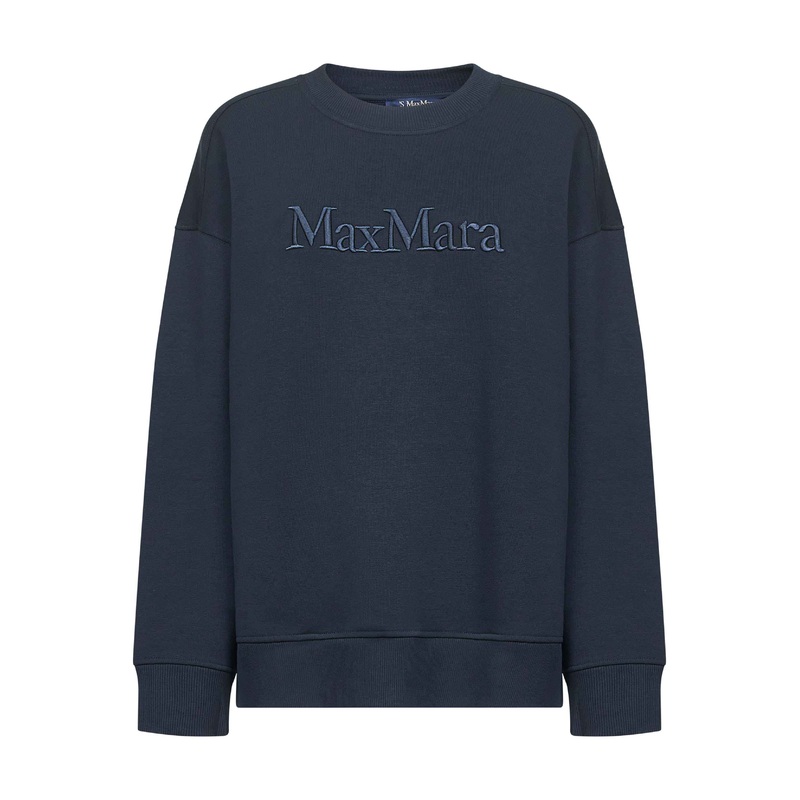 Blue cotton jersey MONZA sweatshirt