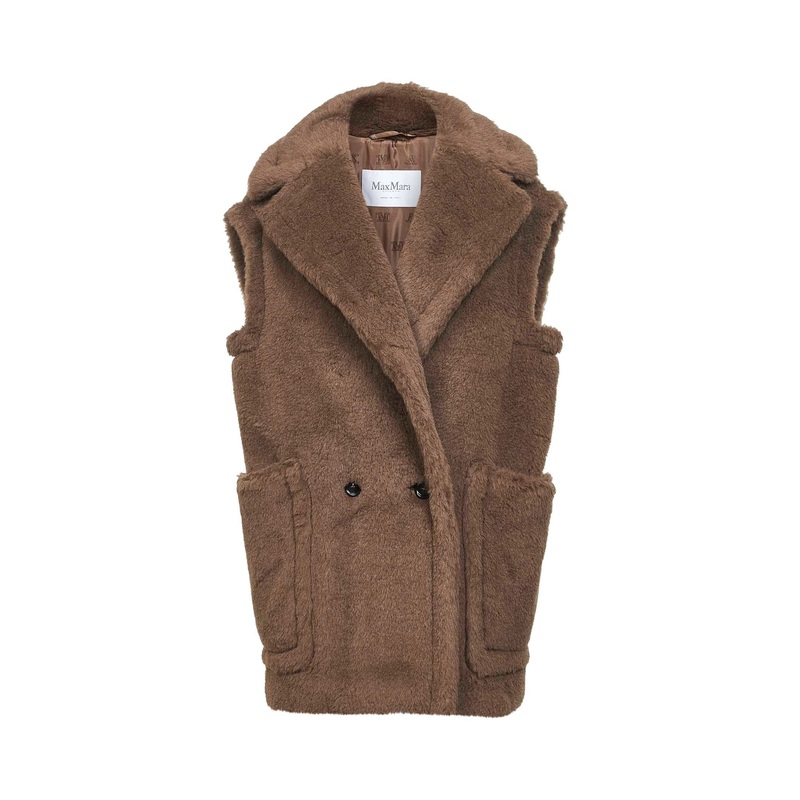 Brown Teddy BORMIDA12 vest|34|36|38|40