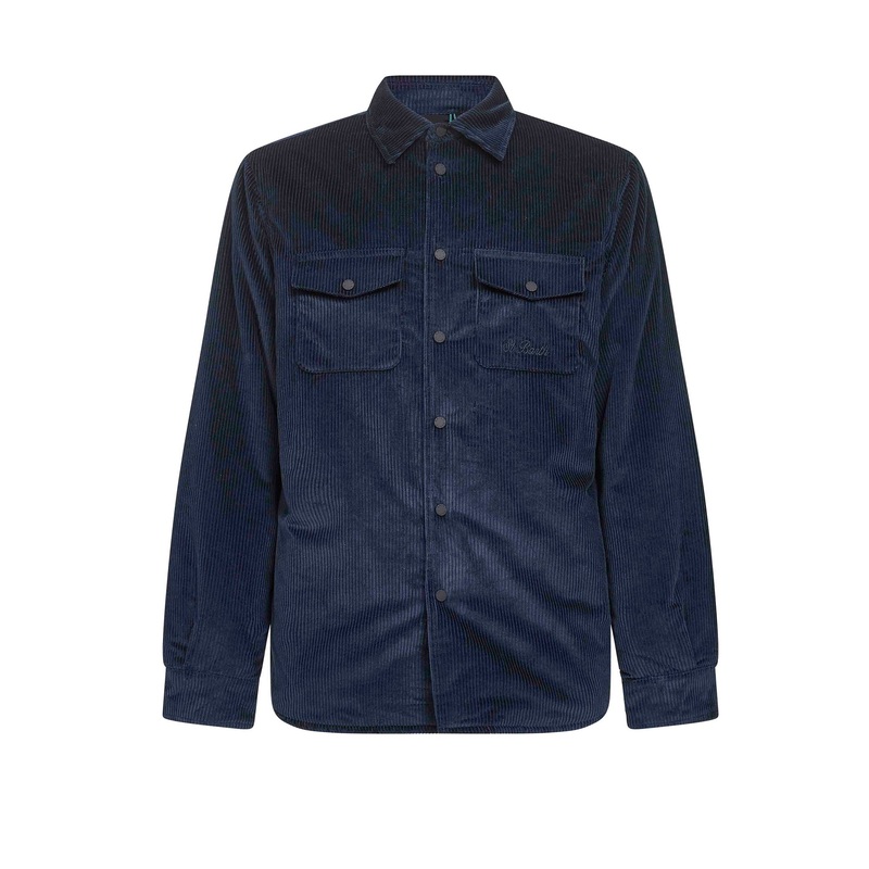 Blue corduroy Chalet shirt jacket