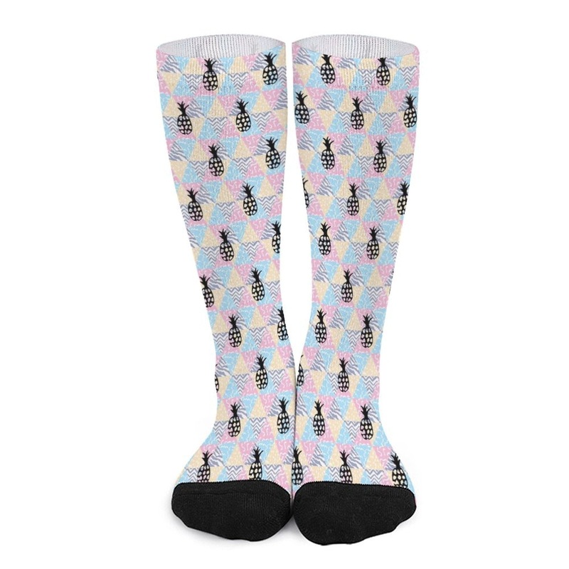 Pineapple Paradise Prined socks Gifts for Men Women