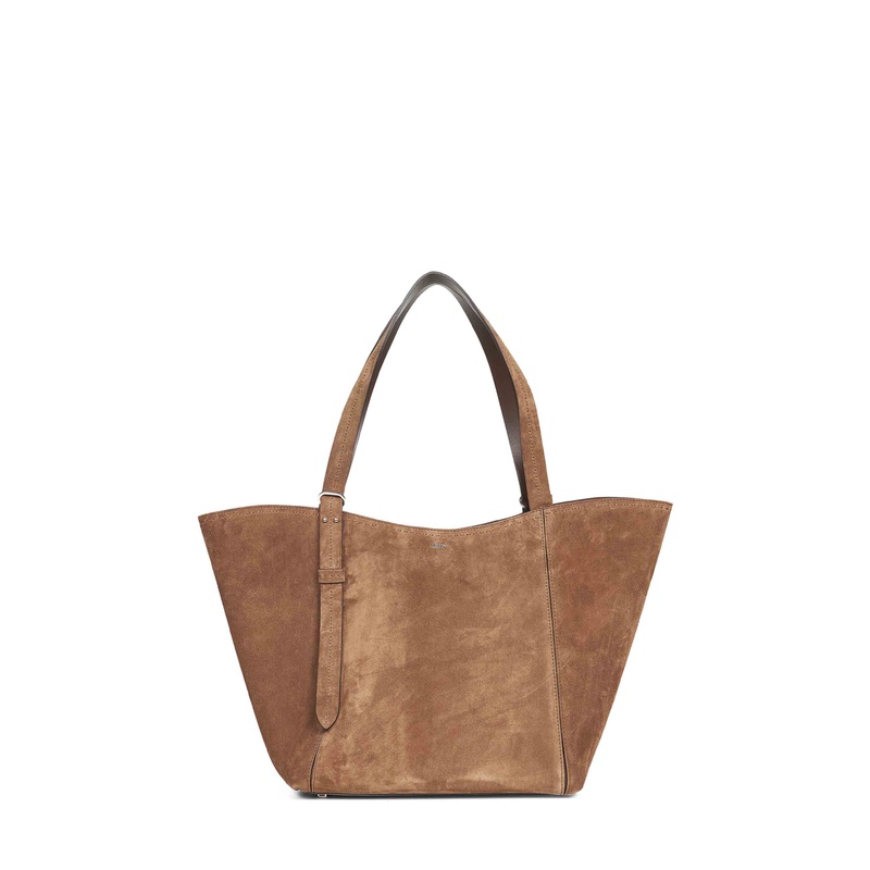 Dark brown ARCHETIPO7V3 handbag