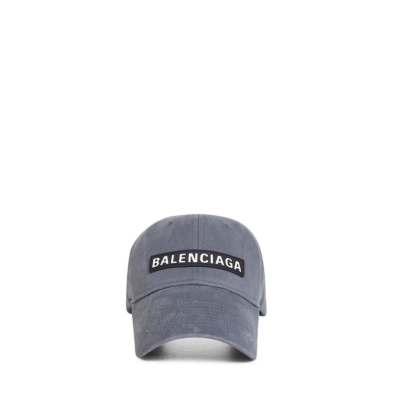 Grey drill Patch baseball cap|M|L