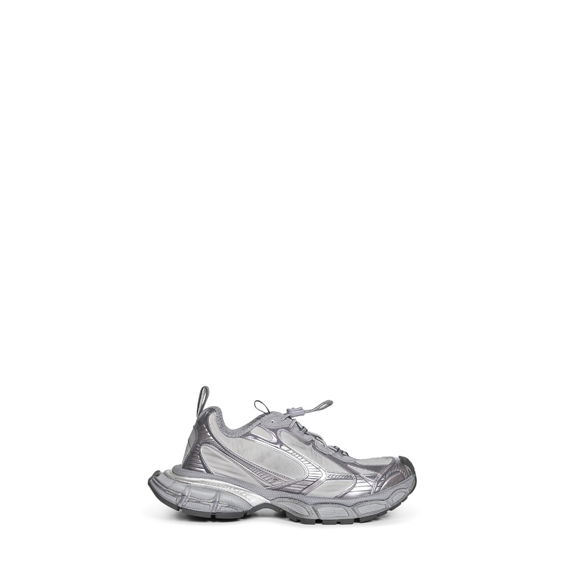 Grey mesh and polyurethane 3XL sneakers