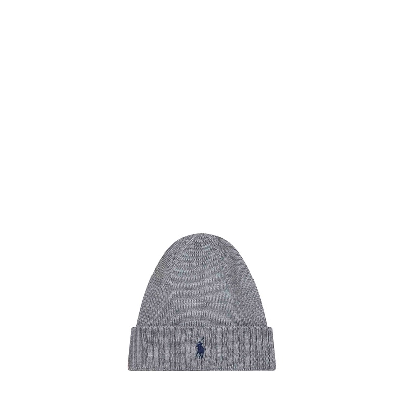 Grey wool Pony beanie|PZ