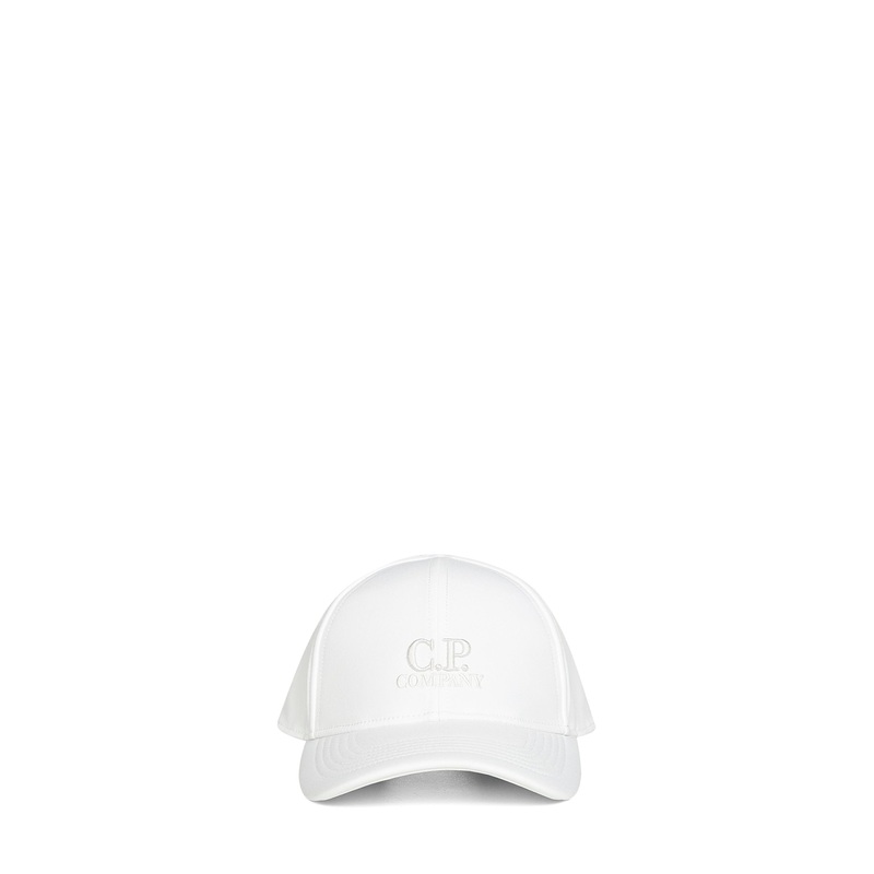 White C.P. Shell-R Logo baseball cap