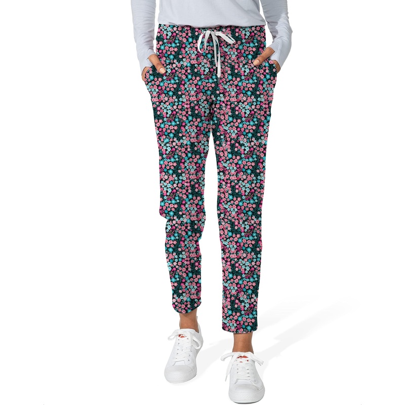 Candy Blossoms-Women’s 7/8 Stretch Ankle Golf Pants