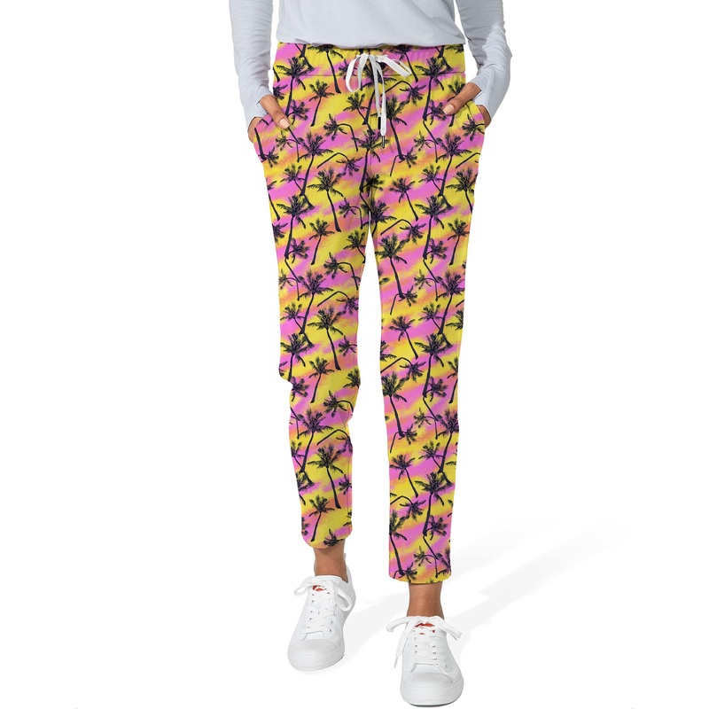GRAPHIC PRINT-Women’s 7/8 Stretch Ankle Golf Pants
