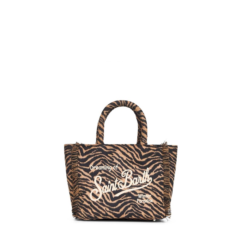 Zebra Colette Felt handbag|PZ