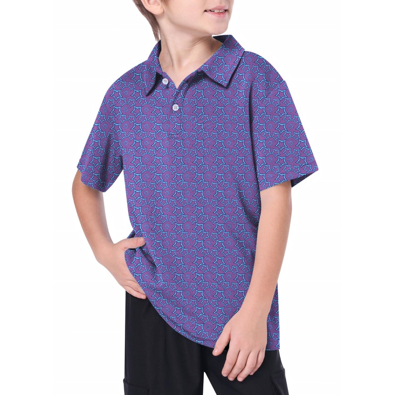 Youth Blue Star Limited Edition Golf Polo