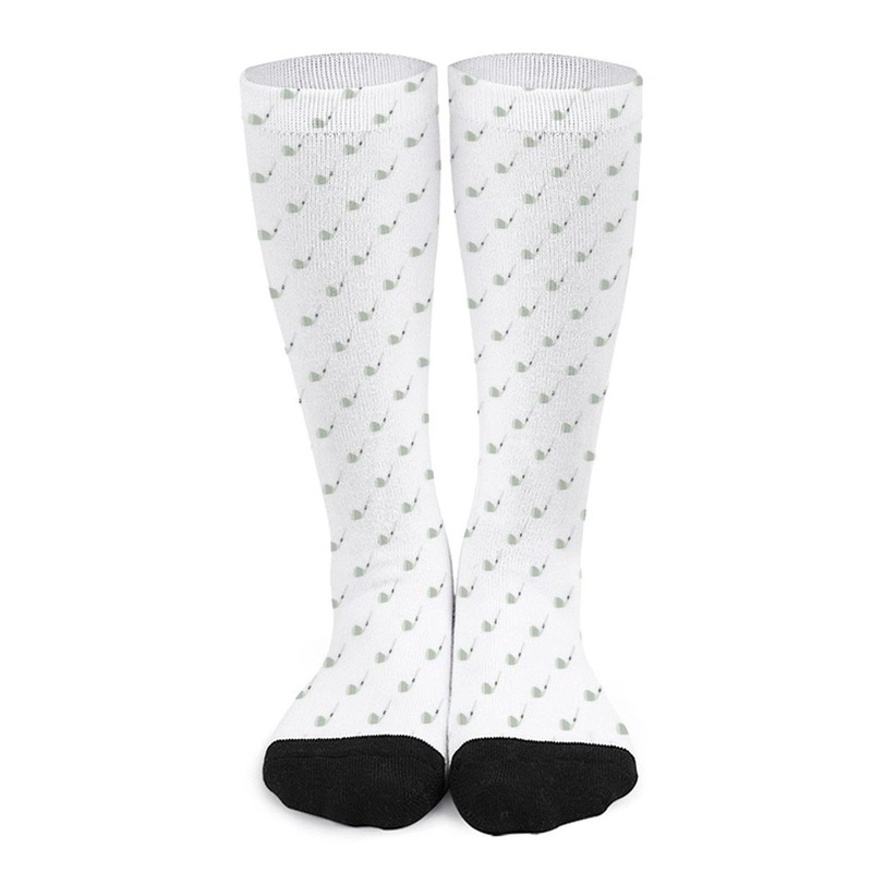 Golf Club Prined Sock Gifts for Men Women