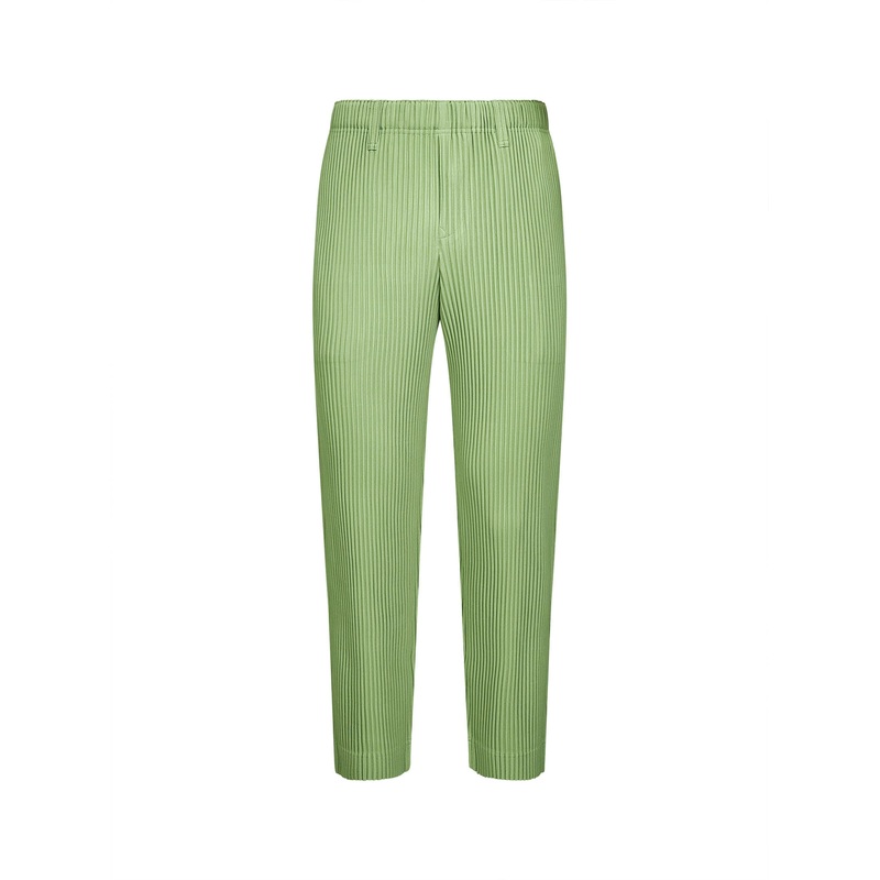 Quartz green TAILORED PLEATS 1 trousers