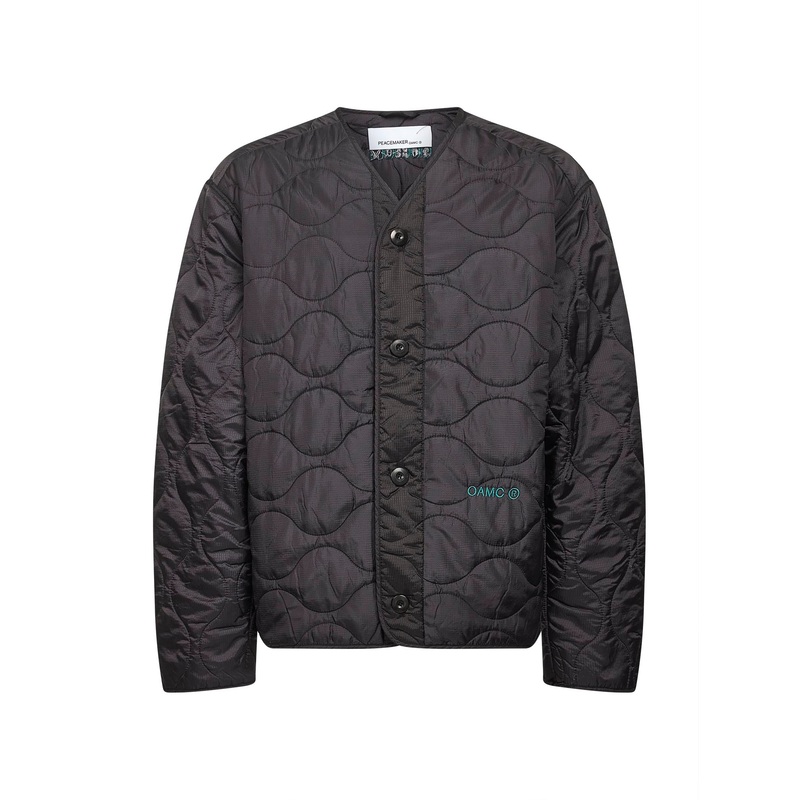 Black ripstop nylon Combat jacket/liner