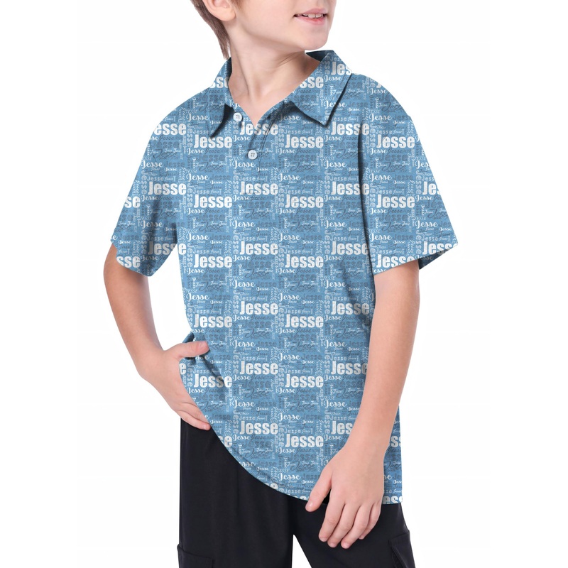 Youth Custom name Iris Golf Polo