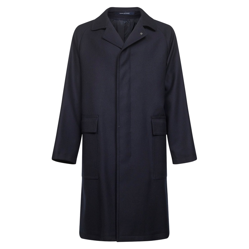 Blue virgin wool Loyd coat|46|48|50|52