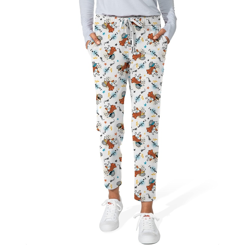 Handsome Hedgehog-Women’s 7/8 Stretch Ankle Golf Pants