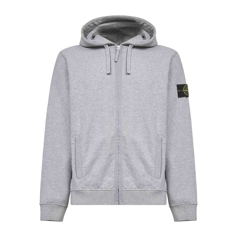 Grey zip-up hoodie|S|M|L|XL|XXL