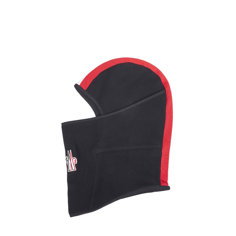 Black stretch fleece balaclava