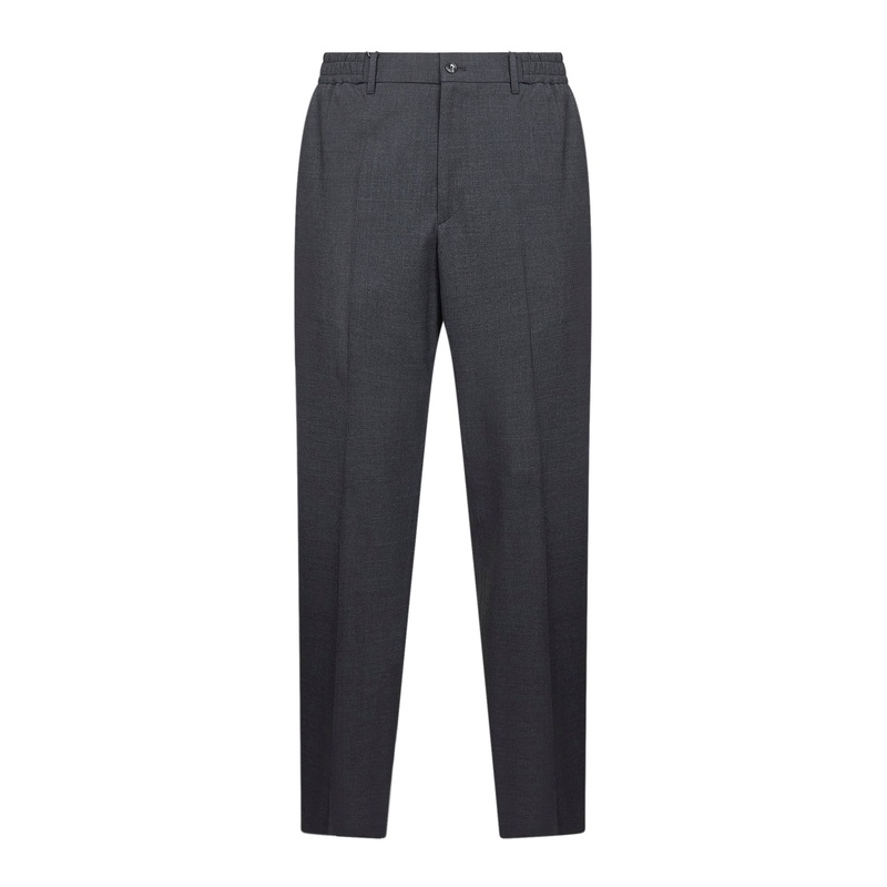 Grey stretch virgin wool blend Garcon trousers