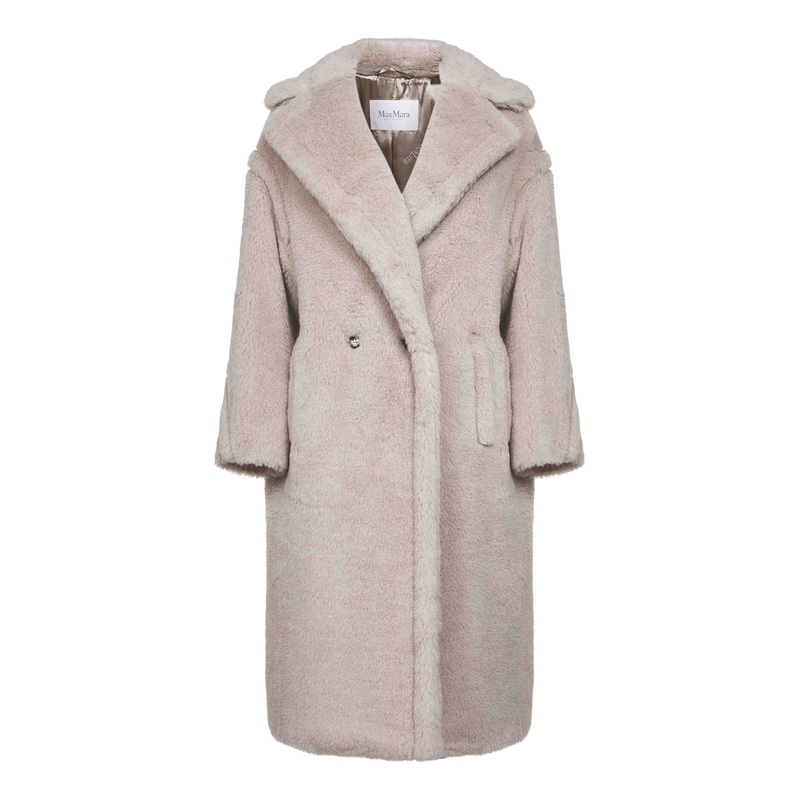 Beige TEDGIRL Teddy Bear Icon Coat coat