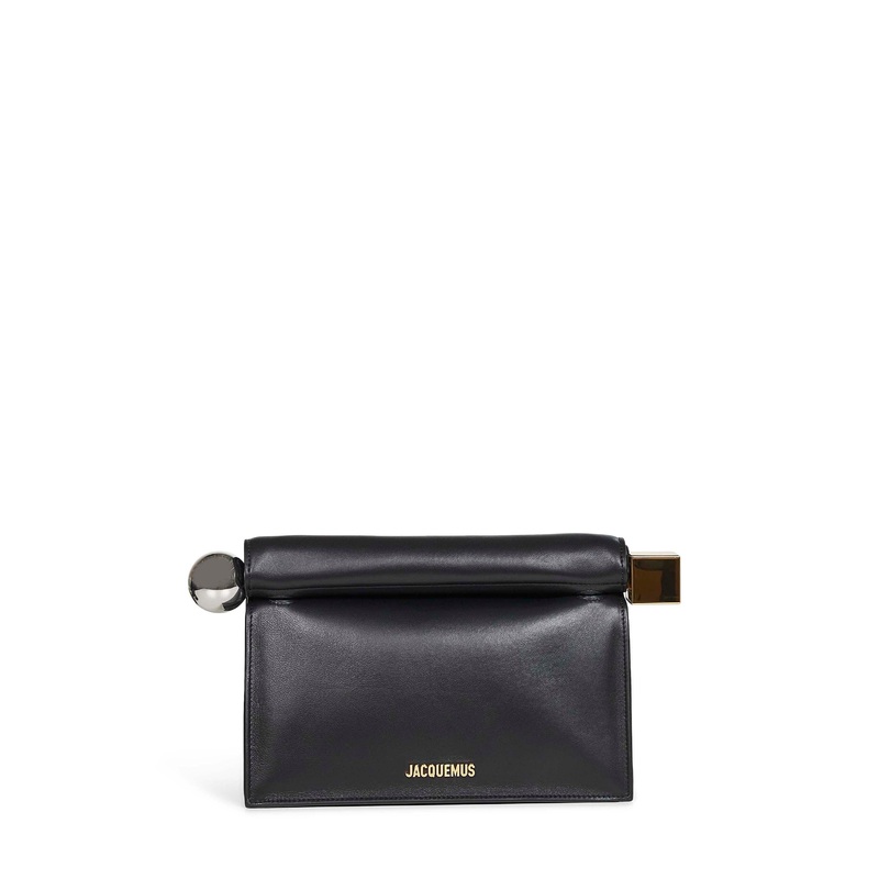 Black La pochette Rond Carr clutch bag